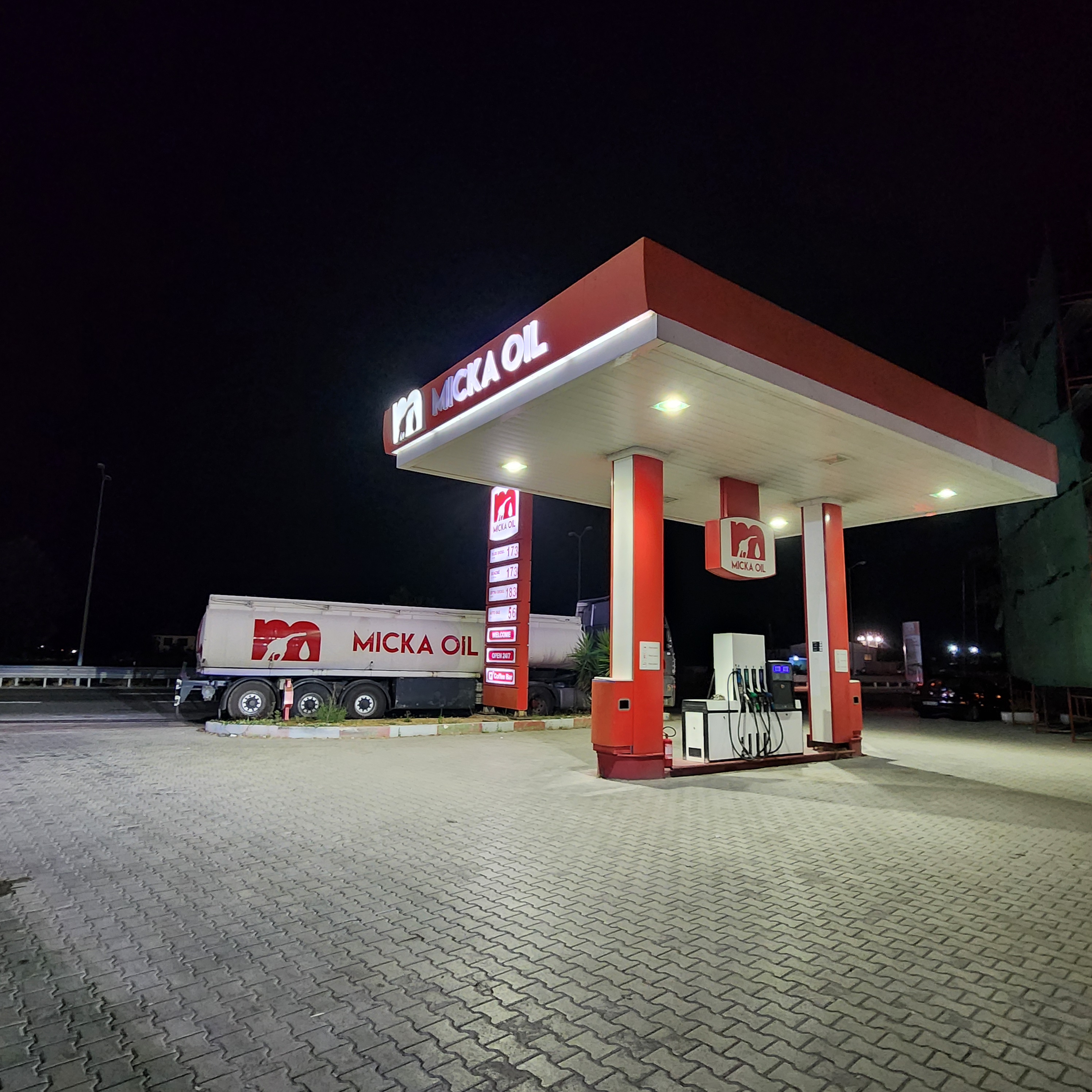 Stacioni Micka Oil ne mbremje